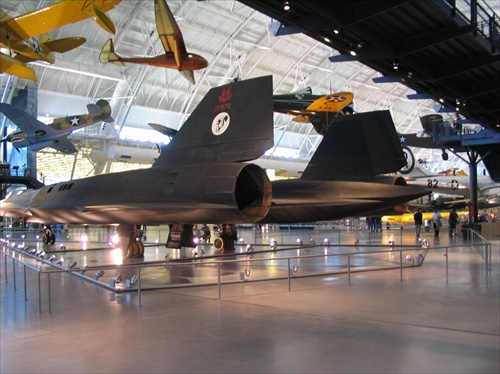 SR-71A v National Air and Space Muzeu