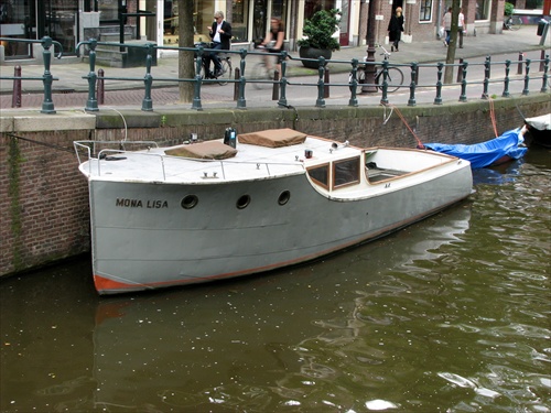 Mona Lisa v Amsterdame