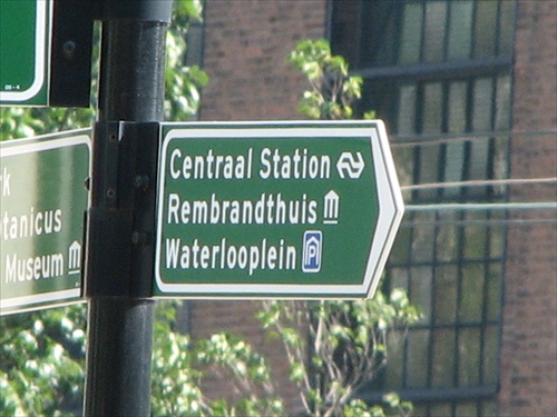 Smerom k "Centraal Station"