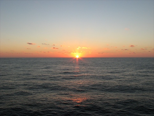 Západ slnka z lode II