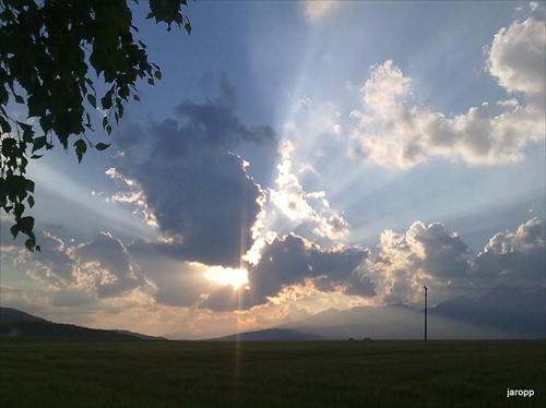 Tatry západ slnka.....