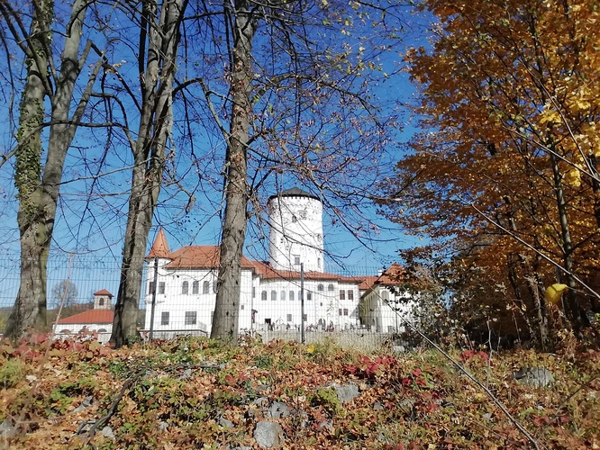 Budatínsky hrad jeseň