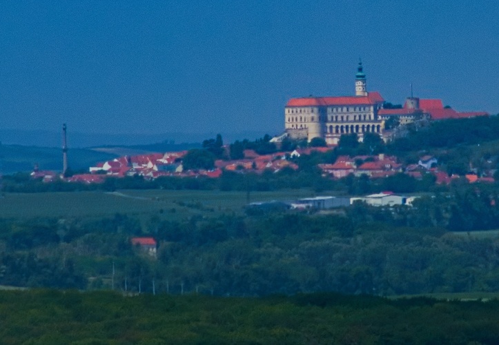 zámek Mikulov - pokus