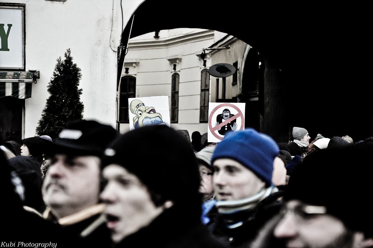 GORILA protest Košice