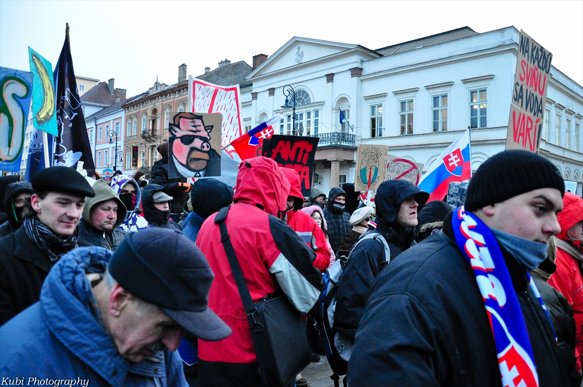 GORILA protest Košice