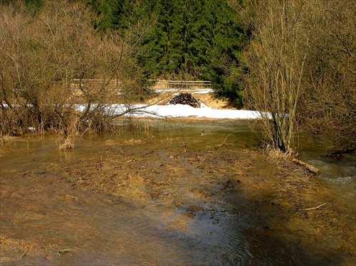 Rozvodnený potok