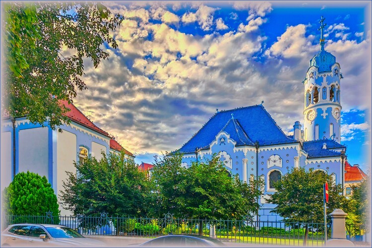 Modrý kostol