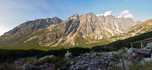 z Mengusovskej doliny...