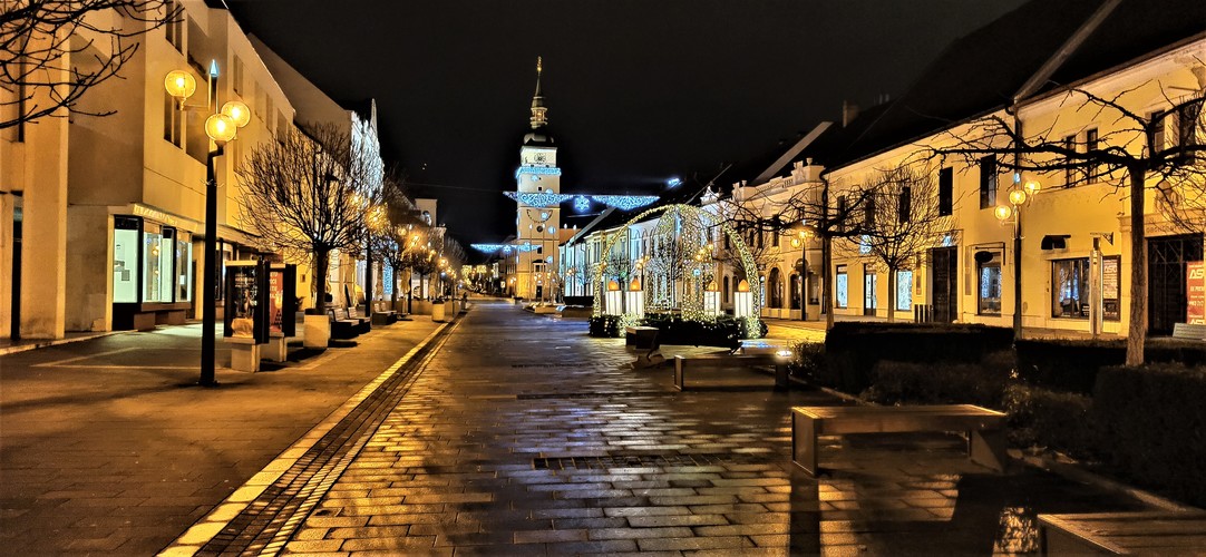 Vianočná Trnava december 2020.