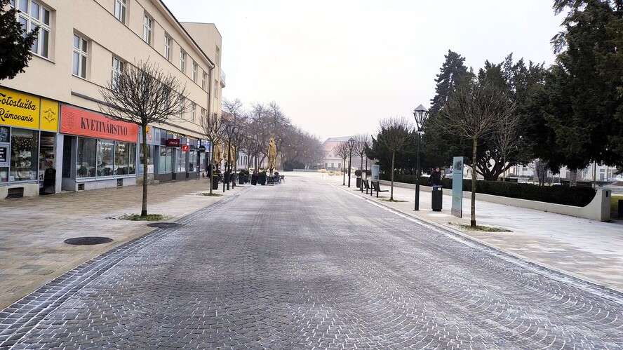 Zima v meste.Febr.2026.