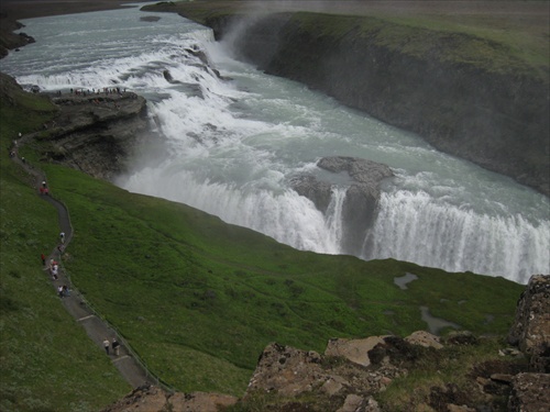 Island vodopád opäť