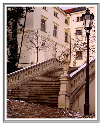 hradné schody