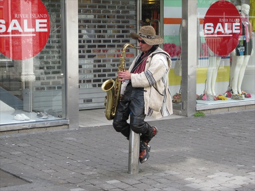 Saxofonista...