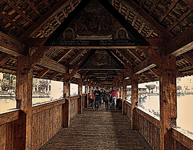...najstarší drevený most v Európe