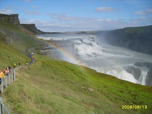 Iceland - Gullfoss Waterfall