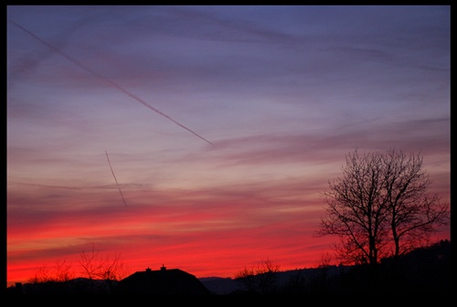 Večer nad Hriňovou ...