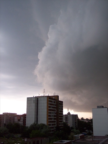 Búrka v Bratislave
