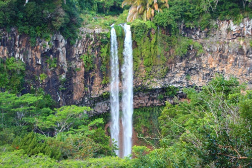 vodopad pri Chamarel