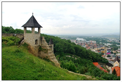 výhľad z hradu