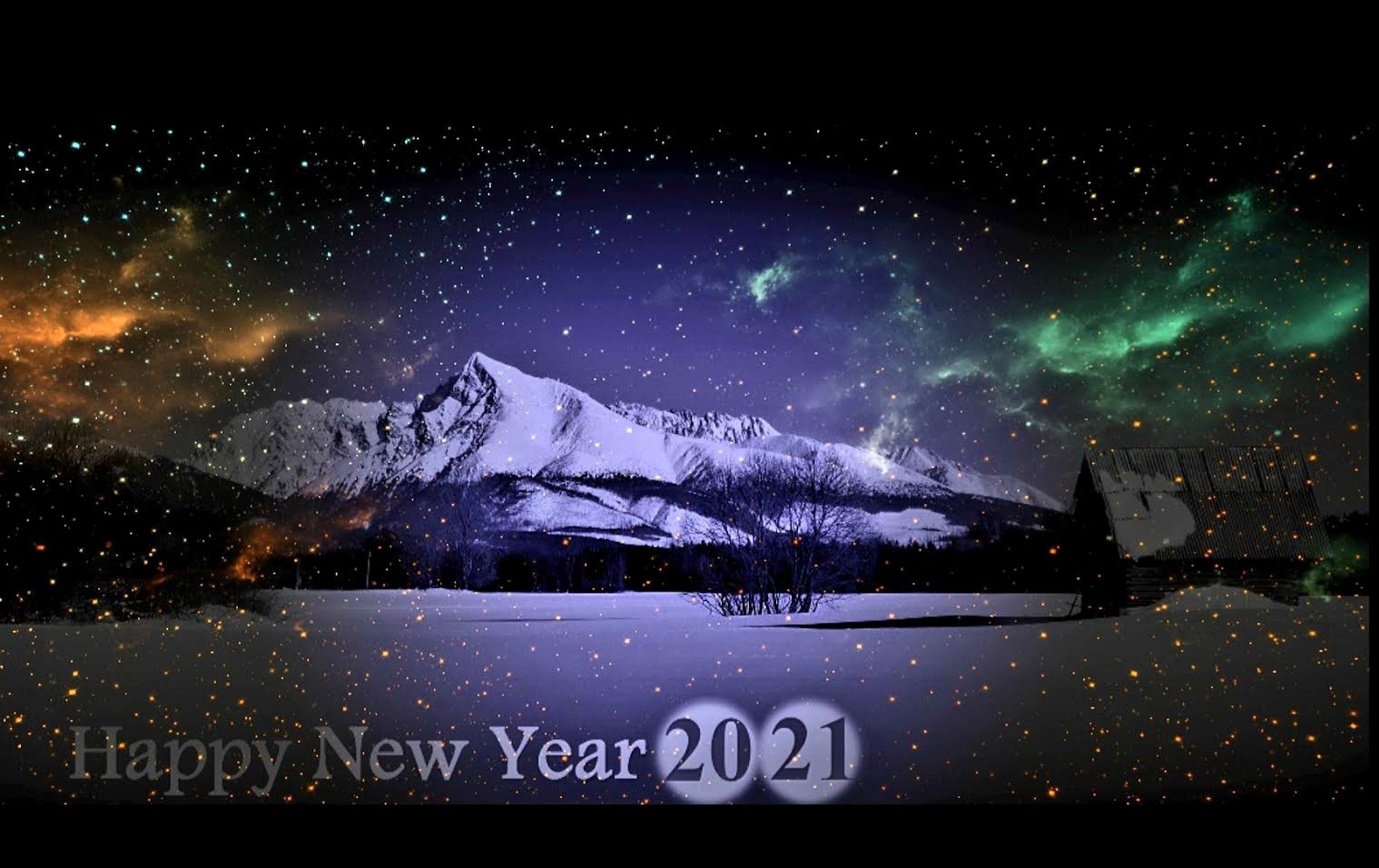 Šťastný nový rok 2021
