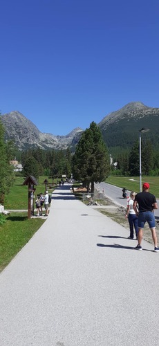 Cesta k hotelu FIS (22.6.2025)