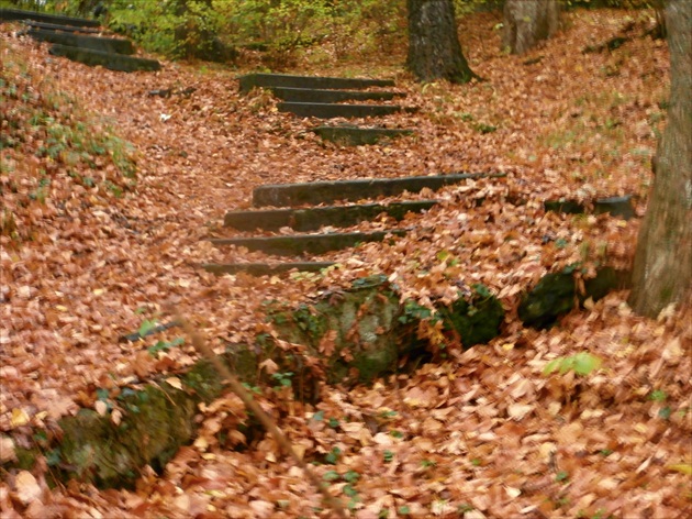 jesenné schody...