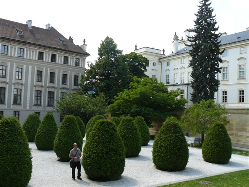 zahrada pražskeho hradu