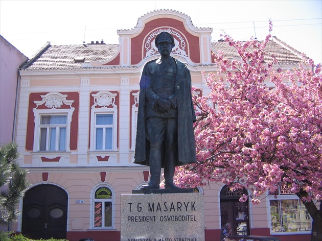 Socha T.G.Masaryka v Kyjově
