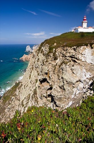 Maják na útese Cabo da Roca