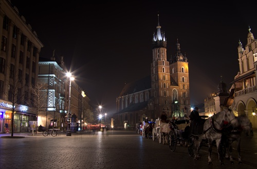 Nočný Krakow