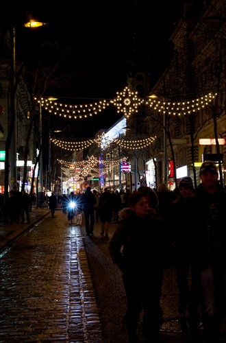 Večer na Mariahilfer Straße