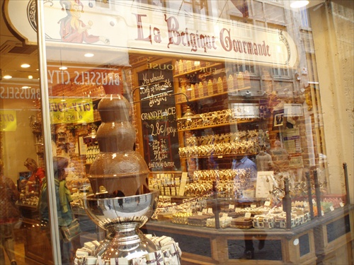 Predajňa belgickej čokolády Brusel