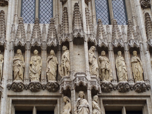 Detail gotiky Brusel