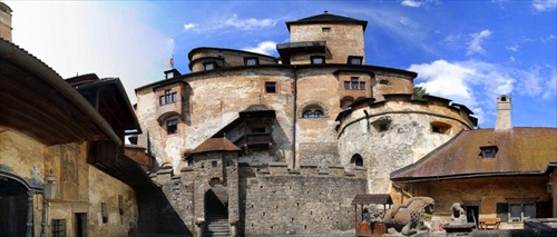 Oravský hrad - panoráma