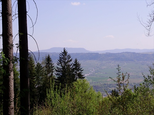 Pohľad na Klenovský Vepor