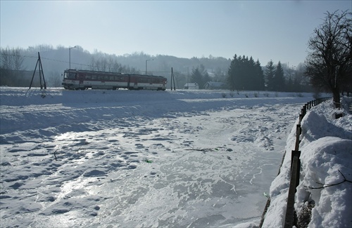 Horehronská strela, dnes -24,5°C