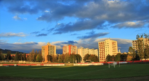 Na štadióne v Brezne