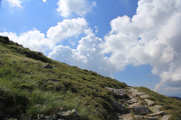Skalnatý chodník do neba...