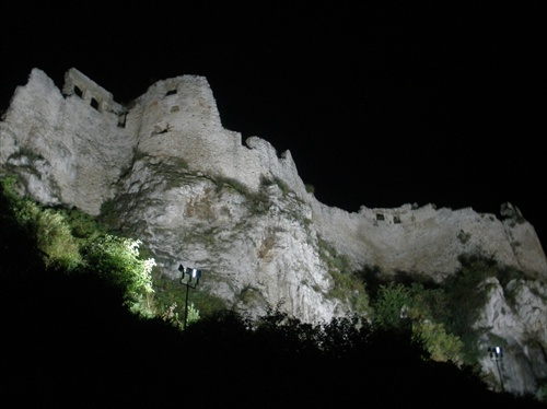 Nočný Spišský hrad
