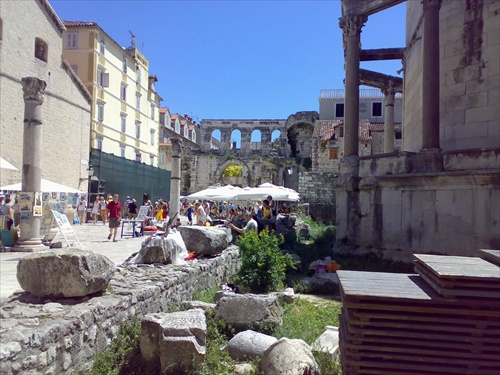 dioklecianov palac v Splite