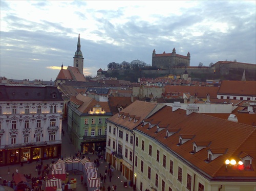 panorama Bratislavy