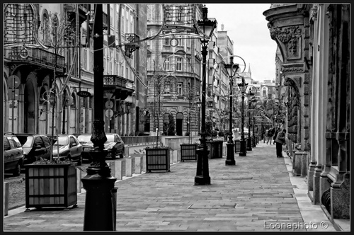 ...ulicami Budapešti...
