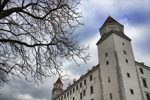 Bratislavský hrad...