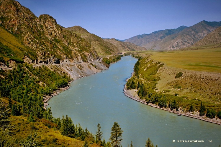 rieka Katuň (Horný Altaj) 