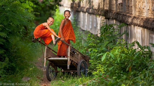 young monks (Cambodia)