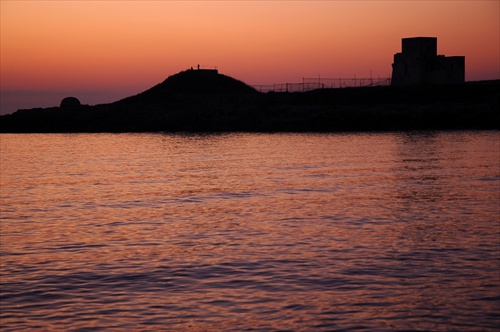 Sunset in Taranto