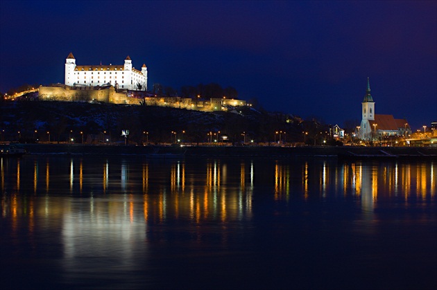 Večer nad Dunajom