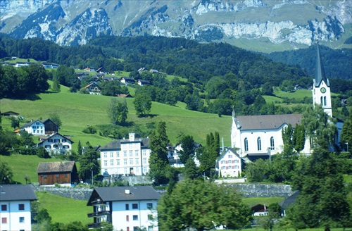 Prírodné scenérie vo Švajčiarsku