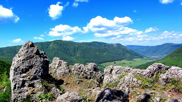 Výhľad z Jánošíkovej bašty