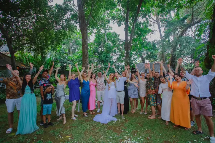 svadba na Bali 